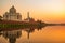 The Taj Mahal at Sunset