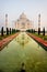 Taj Mahal at sunset, Agra, Uttar Pradesh, India.