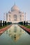 Taj Mahal at sunset, Agra, Uttar Pradesh, India.