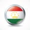 Tajikistan flag button