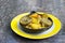 Tajine with artichokes hearts.