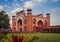 Tajmahal one of the seven wonders of world image with blue sky background