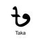 taka icon. Element of currency for mobile concept and web apps. Detailed taka icon can be used for web and mobile. Premium icon