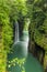 Takachiho gorge and waterfall in Miyazaki, Japan