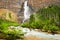 Takakkaw Falls waterfall in Yoho