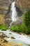 Takakkaw Falls waterfall in Yoho Park, Canada