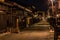 Takayama town in night.