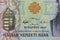 Take a at this 20,000 forint banknote, which is official currency of Hungary.