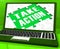 Take Action Laptop To Inspire And Motivate