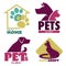 Take me home animal shelter and pets clinic graphic logo