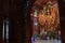 Take photo large Guan Yin Bodhisattva carved from wood 12 meters high in Wat Metta Photiyan