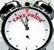 Take pride soon, almost there, in short time - a clock symbolizes a reminder that Take pride is near, will happen and finish