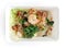 Takeaway thai food seafood salad