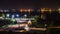 Taken from on top of Galle fort, view of the streets long exposure night