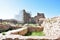 Takht-e Soleiman Ruins , UNESCO world heritage site in Takab , Iran