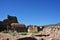 Takht-e Soleiman Ruins , UNESCO world heritage site in Takab , Iran