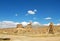 Takht-e Soleiman Ruins , UNESCO world heritage site in Takab , Iran