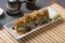 Takoyaki sushi roll