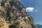 Taktshang GoembaTiger`s Nest Monastery, the most famous Monastery in Bhutan, in a mountain cliff