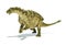 Talarurus dinosaur, photorealistic and scientifically correct re