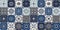 Talavera pattern. Indian patchwork. Azulejos portugal. Turkish ornament. Moroccan tile mosaic