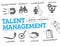 Talent management concept
