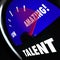 Talent Measurement Gauge Rating Level Skills Better High Feedback