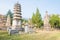 Talin (Buddhist Pagoda Forest) at Shaolin Temple in Dengfeng, Henan, China. It is part of UNESCO World Heritage Site.