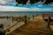 Talisayan, Misamis Oriental, Philippines - May 21, 2021 - Boardwalk in Mindanao Island