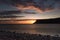 Talisker Beach Sunset Skye Island Scotland