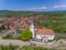 Talisoara Olasztelek village Church in Covasna County, Transylv