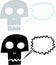 Talking Cartoon Skull