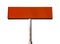 Tall Blank Vintage Road Sign Isolated