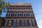 A tall brick building in downtown Frederick, used as Masonic Temple