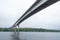 Tall bridge in Puumala, Finland