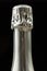 Tall champagne silver bottle head