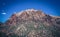 Tall cliff in zion national park