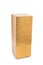 Tall Golden Rectangular Pedestal Cut-out