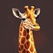 The tall and graceful giraffe can bring an elegant and cute touch to a t-shirt design.