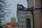 Tall Hermann tower and Parliament building. Toompea, Governors garden, Tallinn, Estonia