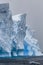 Tall Icebergs float near Antarctica Peninsula
