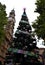 Tall Outdoor Christmas Tree With Decoration