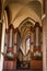 Tall pipe organs in The Cathedral Basilica of St James the Apostle in Szczecin