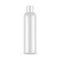 Tall Plastic Cosmetic Bottle Mockup, Isolated on White Background