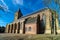 Tall protestant church in Muiden, Netherlands