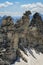 Tall Rock Peaks in the Alps