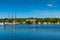 Tall sailship in Mystic Connecticut