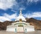 Tall Shanti Stupa Leh - Jammu and Kashmir - Ladakh