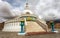 Tall Shanti Stupa near Leh - Jammu and Kashmir