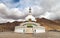 Tall Shanti Stupa near Leh - Jammu and Kashmir - Ladakh